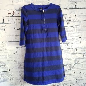 Patagonia Blue Striped Cotton Dress